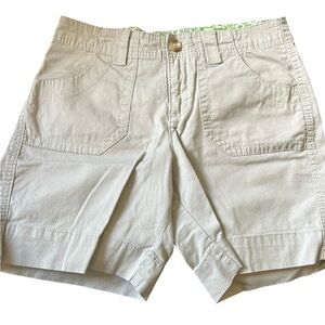 Faded Glory Cream Utility Bermuda Shorts